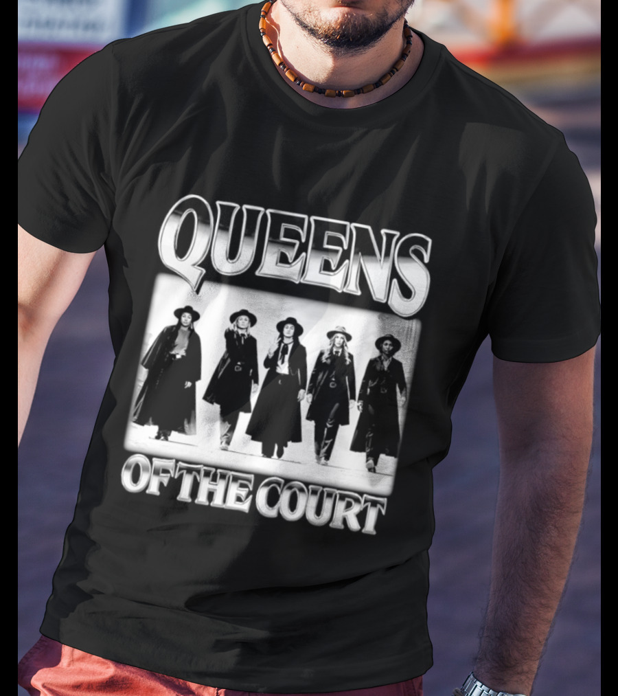 Indiana Fever Queens Of The Court Basketball Team Legends T-Shirt