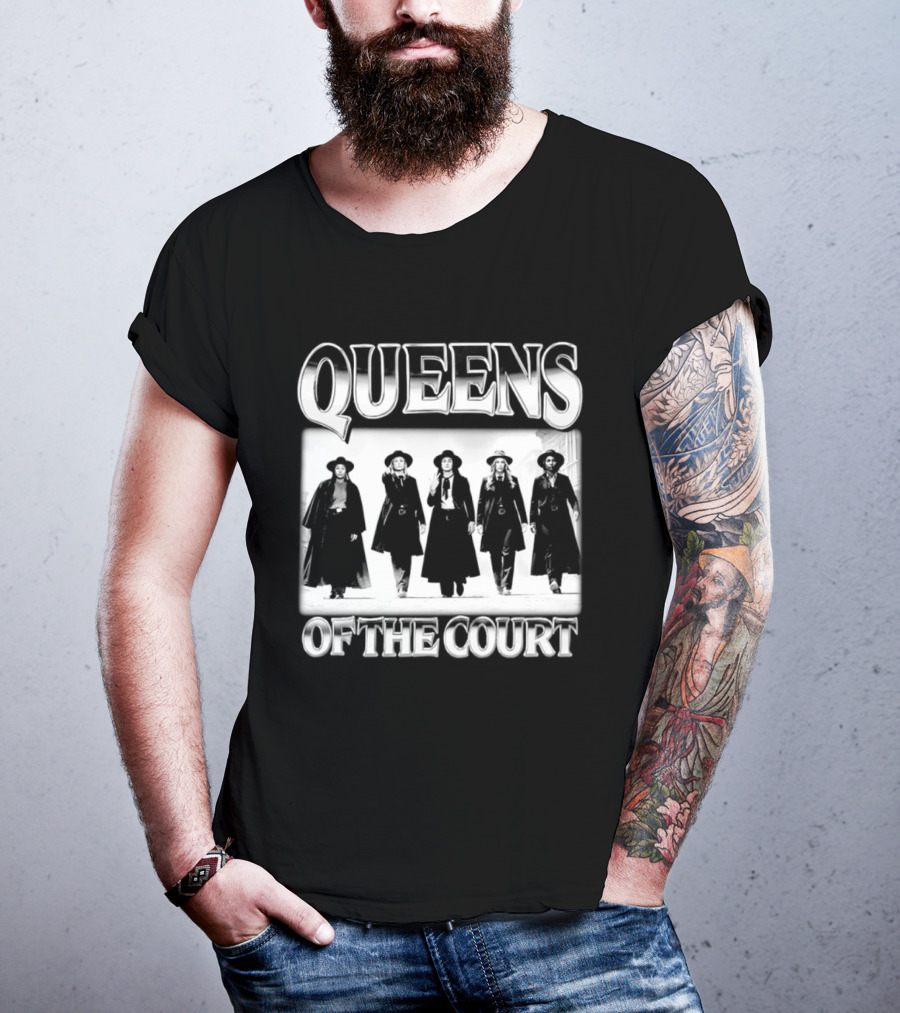 Indiana Fever Queens Of The Court Basketball Team Legends T-Shirt