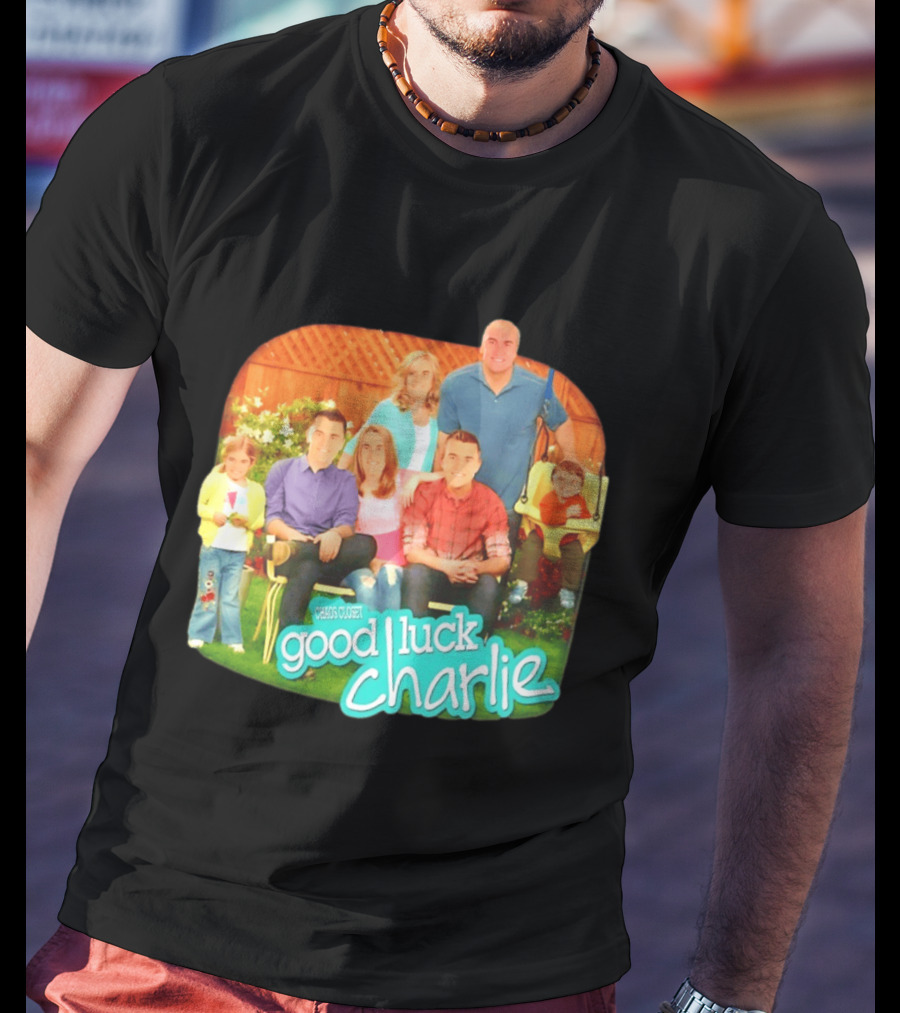 Chaos Closet Good Luck Charlie Family Parody Kirk Charlie T-Shirt