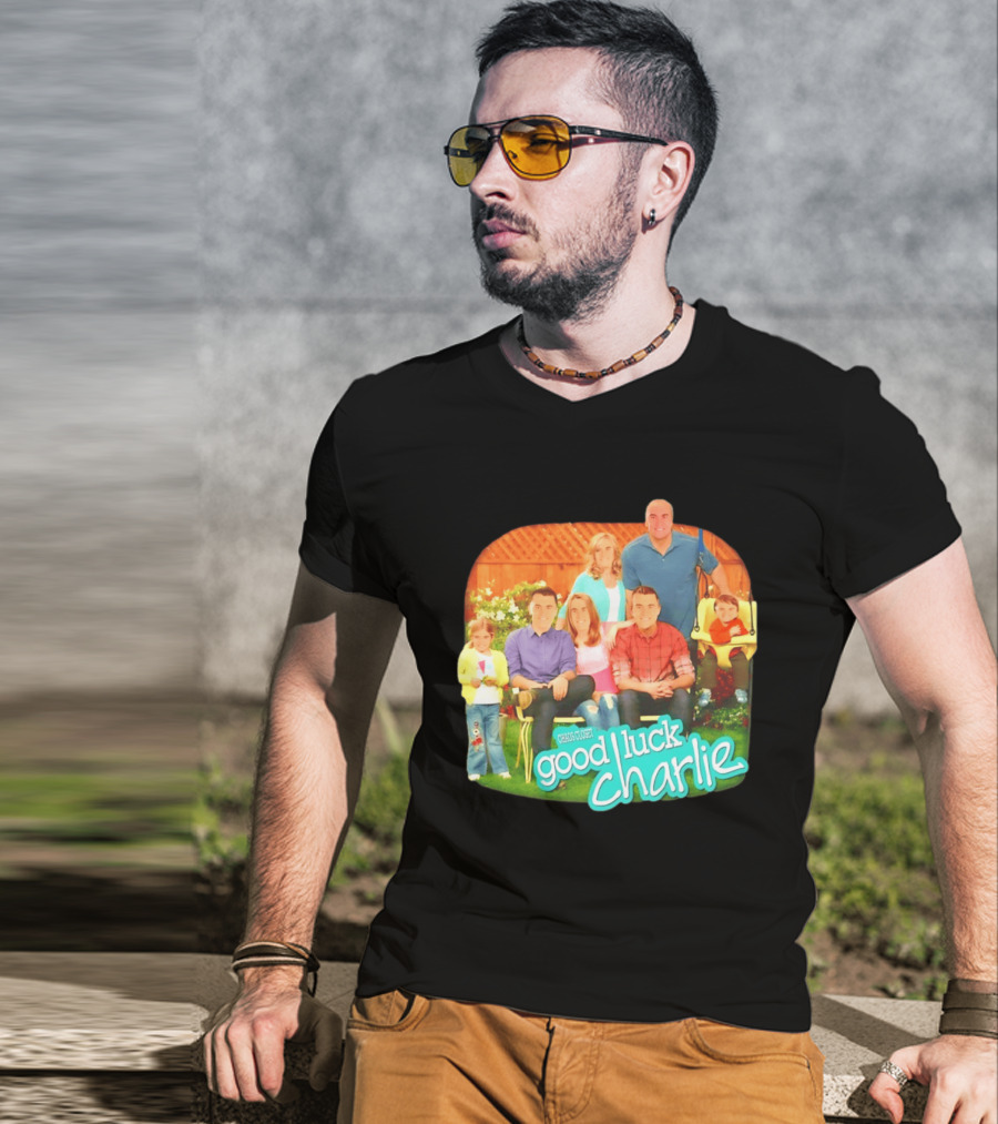 Chaos Closet Good Luck Charlie Family Parody Kirk Charlie T-Shirt