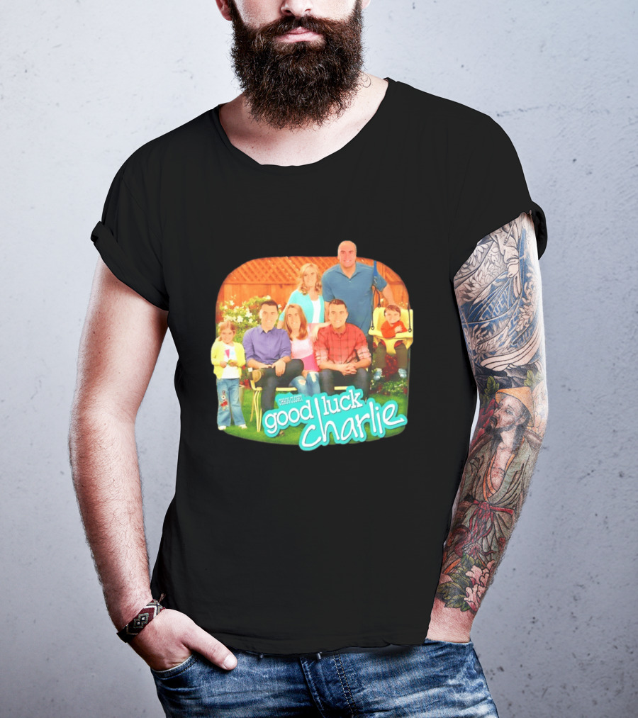 Chaos Closet Good Luck Charlie Family Parody Kirk Charlie T-Shirt