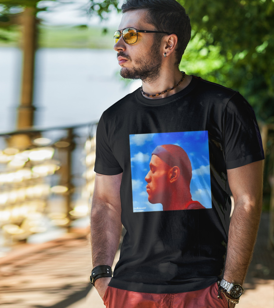 LeBron James LeBronald Mixtape Nothing Was LeSame Los Angeles Lakers Sky T-Shirt