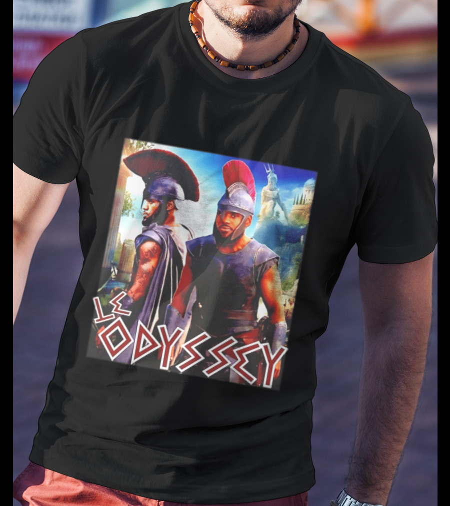 LeOdyssey LeBron James Greek Mythology Adventure T-Shirt