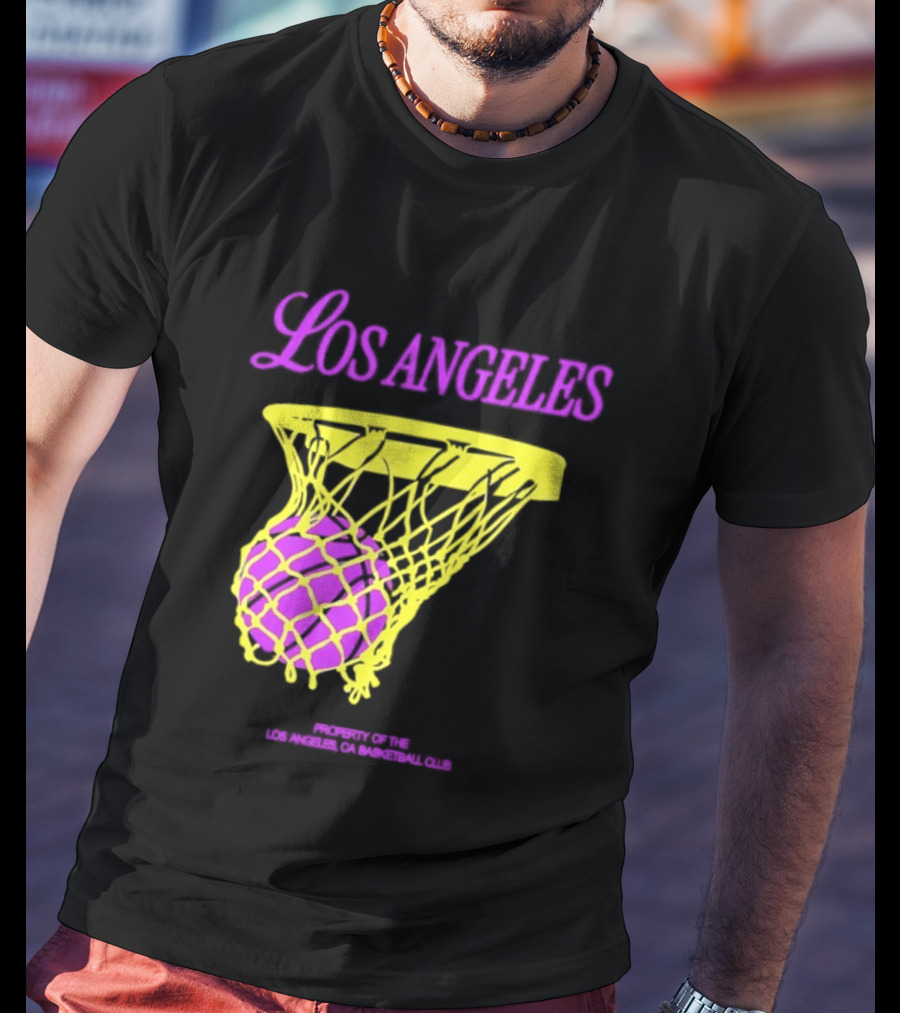 Los Angeles Basketball Club Property Los Angeles CA T-Shirt