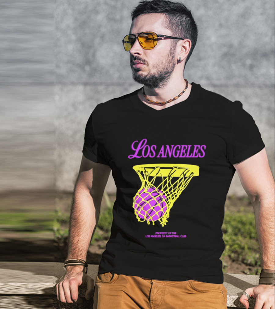 Los Angeles Basketball Club Property Los Angeles CA T-Shirt