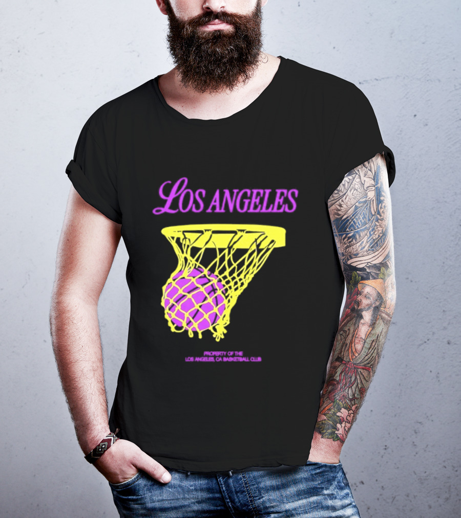 Los Angeles Basketball Club Property Los Angeles CA T-Shirt