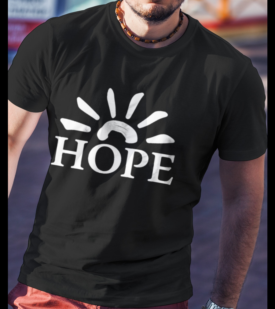 HOPE Sunburst Theme Optimistic T-Shirt