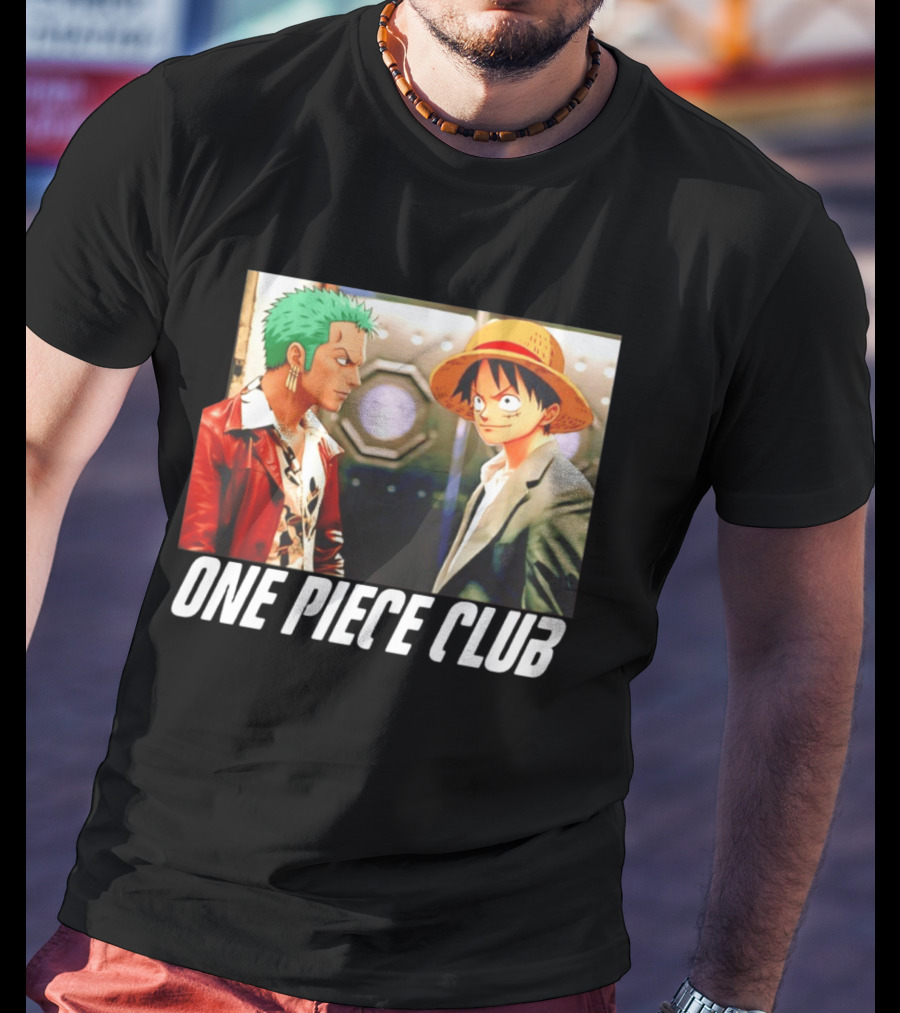 One Piece Club Roronoa Zoro Monkey D Luffy T-Shirt
