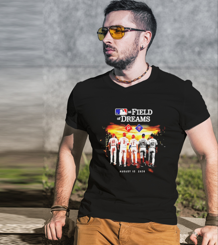 MLB Field Of Dreams Pittsburgh Pirates Vs Minnesota Twins August 13 2026 T-Shirt