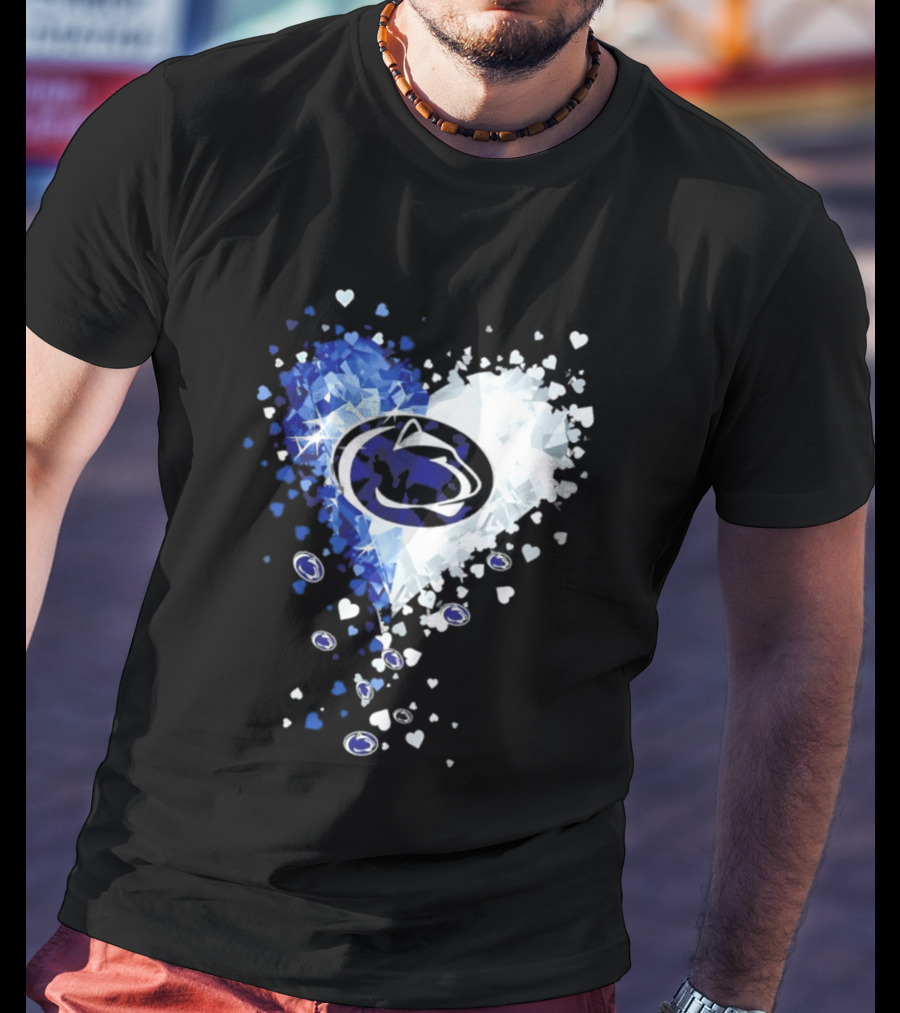 Penn State Nittany Lions 2026 NCAA Heart Diamond T-Shirt