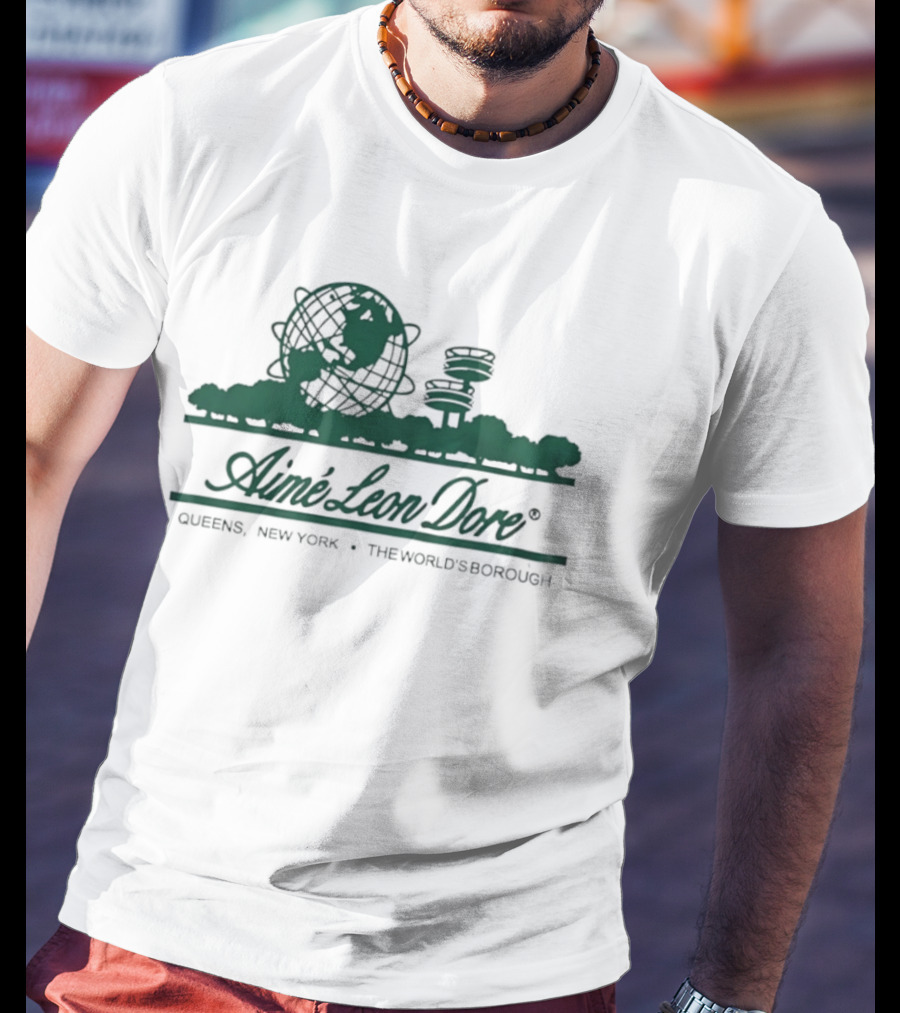Aimé Leon Dore Queens New York World's Borough Unisphere T-Shirt