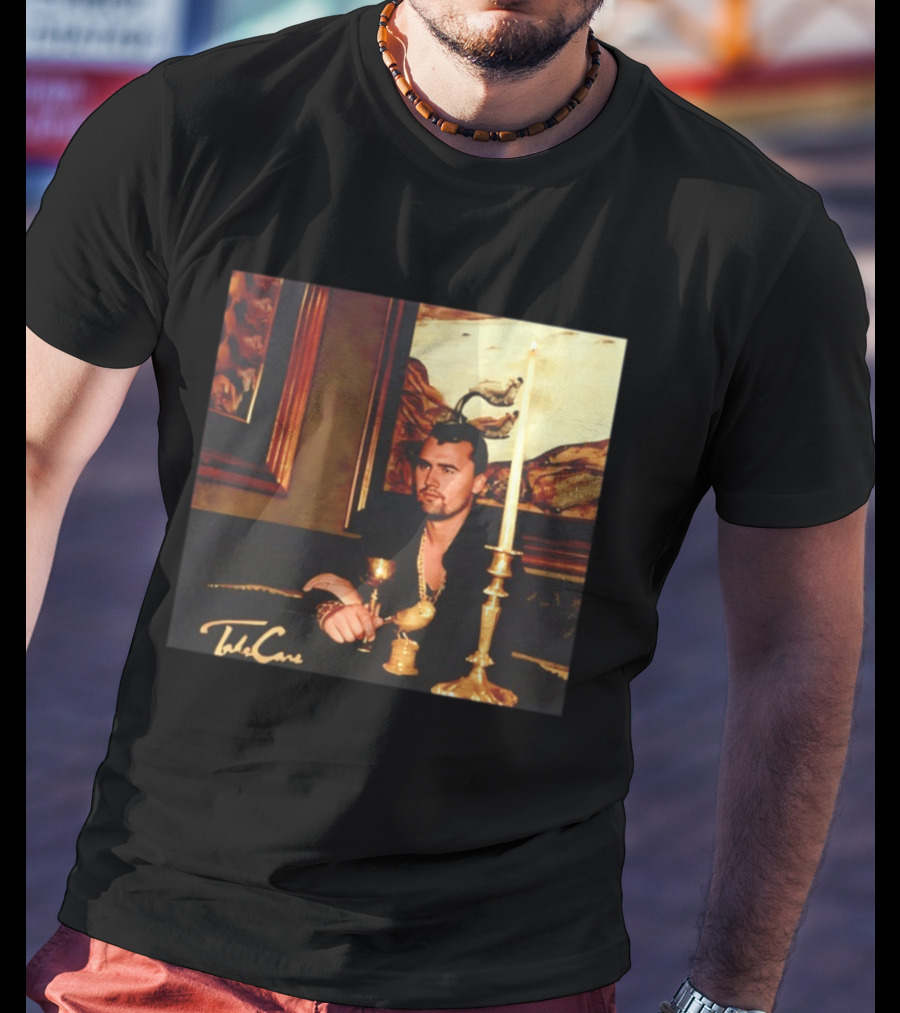 Take Care Charlie Kirk Drake Album Parody Candlelit T-Shirt