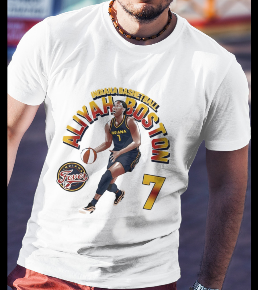 Aliyah Boston Indiana Fever Basketball 7 T-Shirt