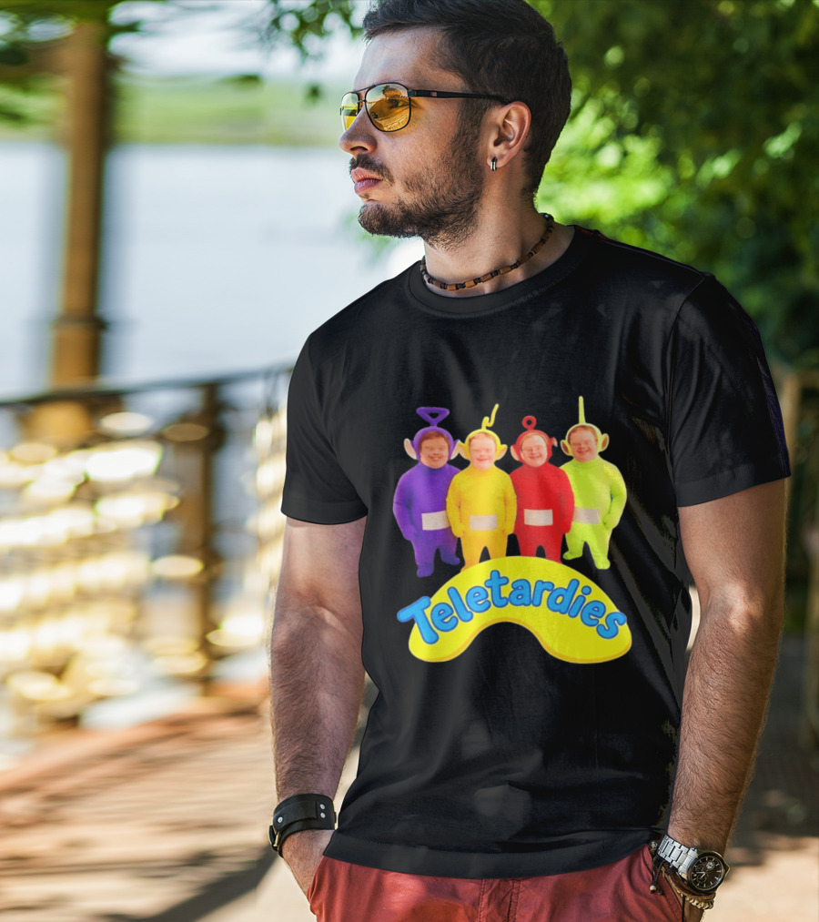 Teletardies Teletubbies Down Syndrome T-Shirt