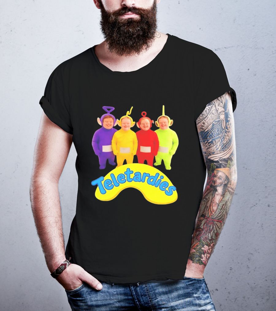 Teletardies Teletubbies Down Syndrome T-Shirt