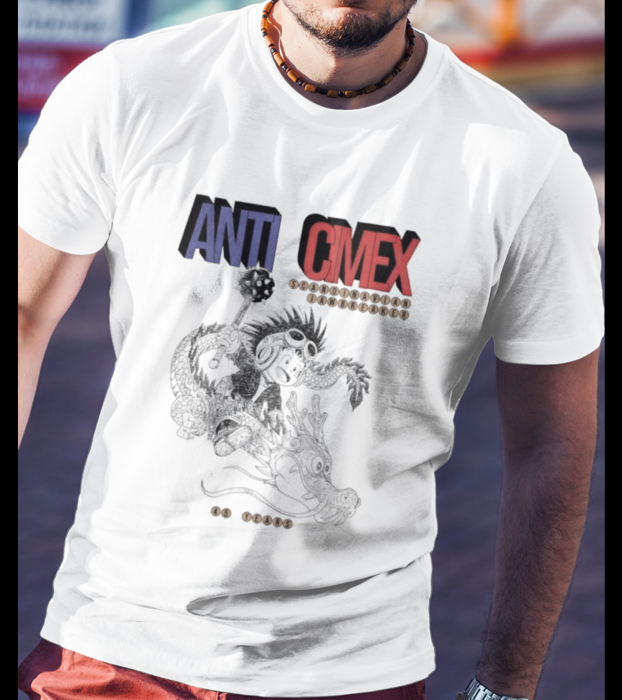 ANTI CIMEX Scandinavian Jawbreaker 45 Years Punk T-Shirt