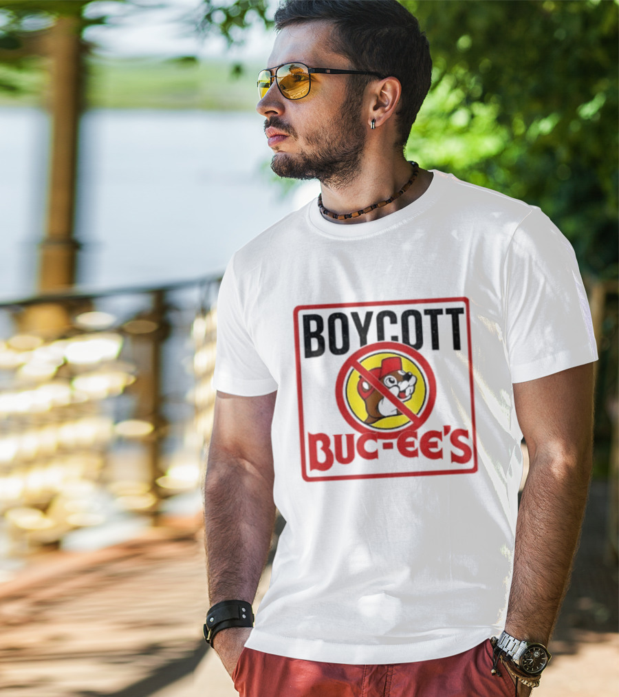 Boycott Buc Ee's Gas Station Protest No T-Shirt