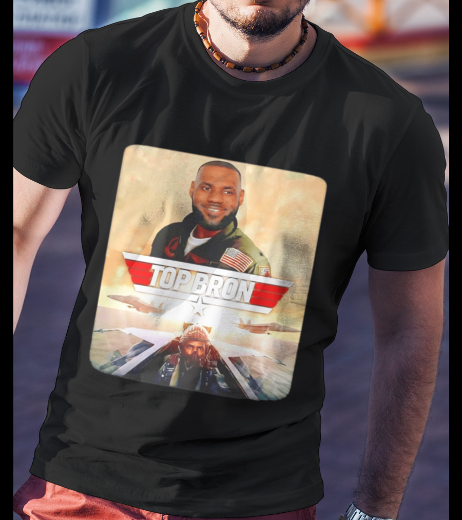 Top Bron LeBron James Aviator T-Shirt