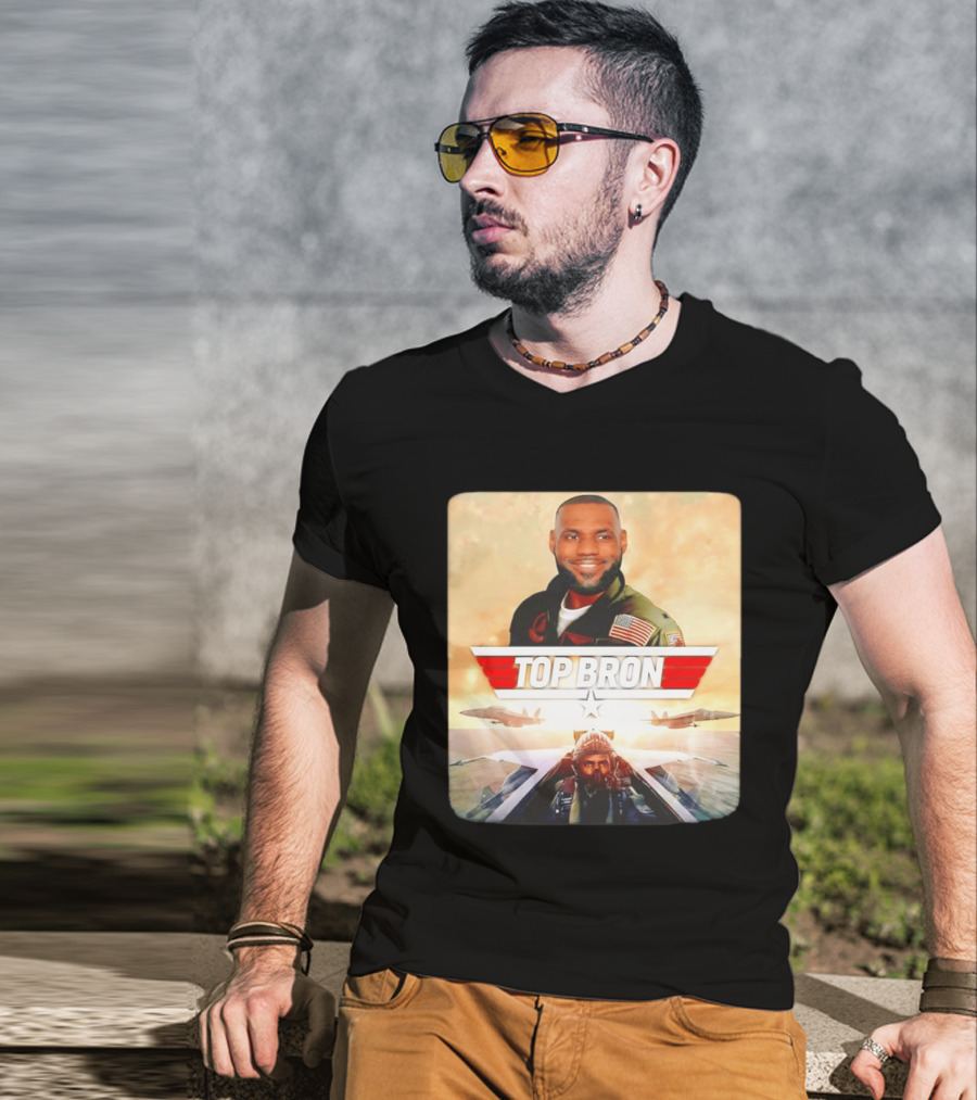 Top Bron LeBron James Aviator T-Shirt