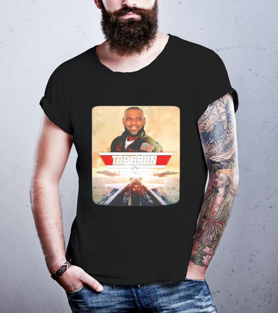 Top Bron LeBron James Aviator T-Shirt