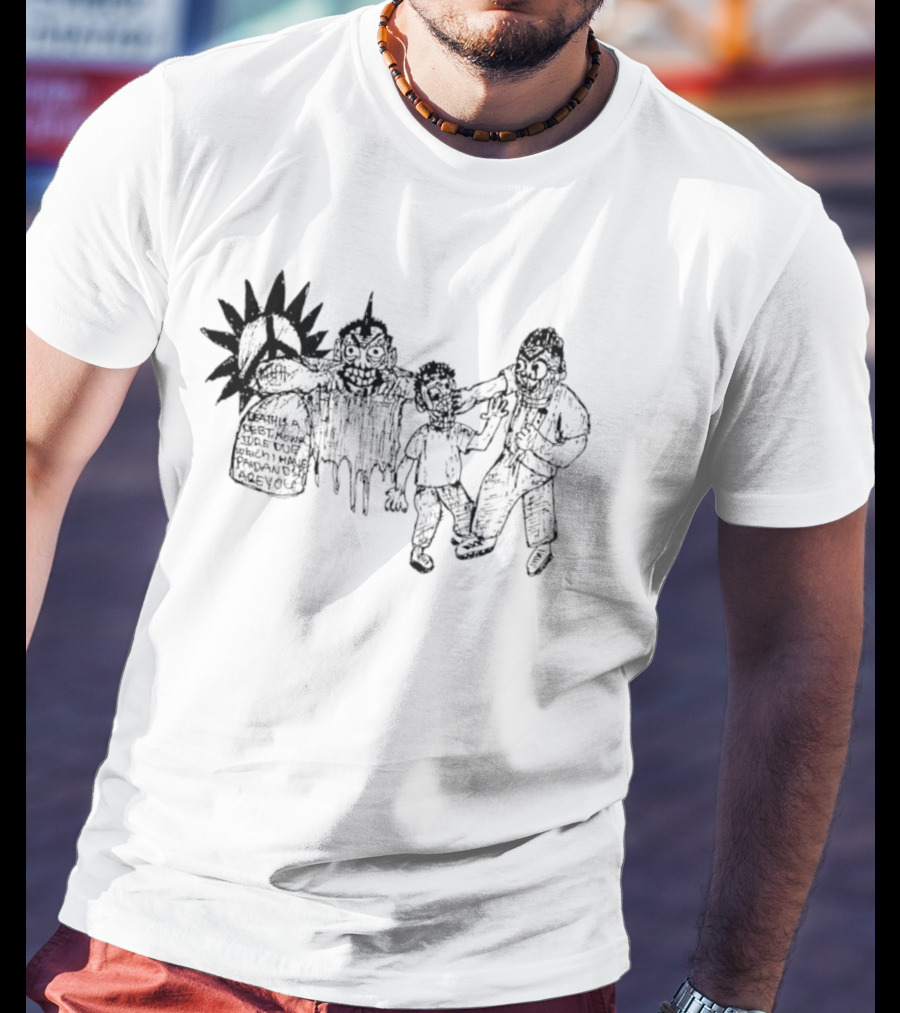 Death Is A Debt I Have Paid And So Are You Vintage Punk T-Shirt