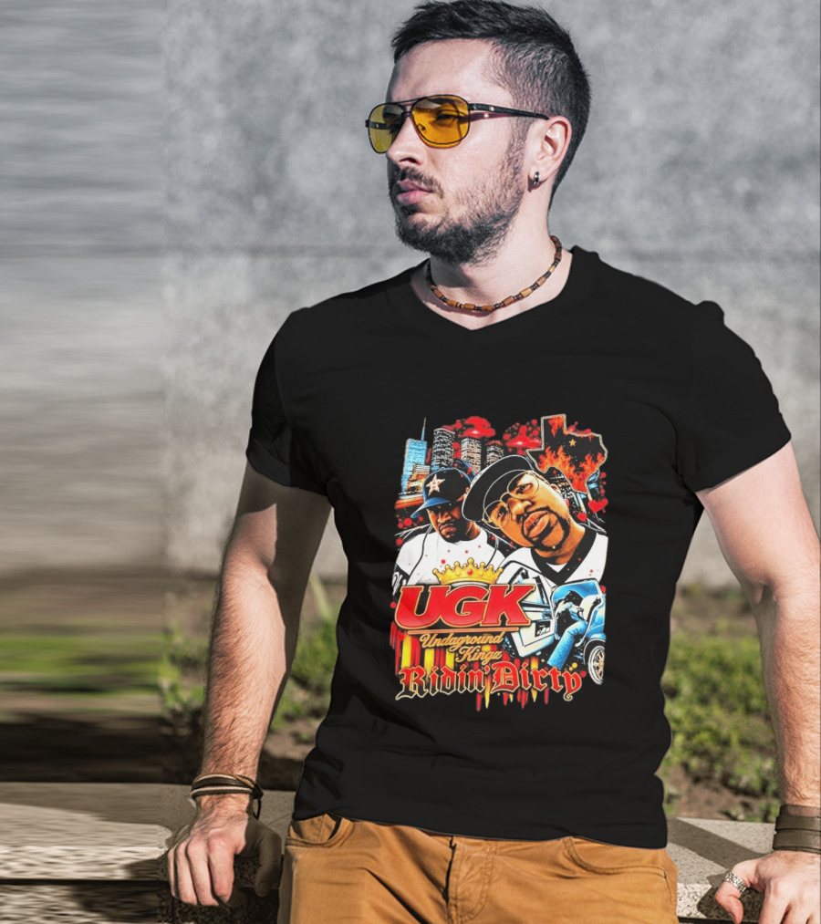 UGK Underground Kingz Ridin' Dirty Texas Rap Legends T-Shirt
