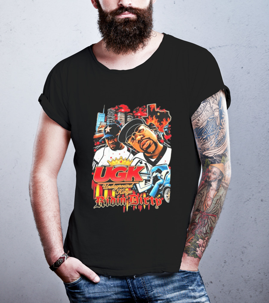 UGK Underground Kingz Ridin' Dirty Texas Rap Legends T-Shirt