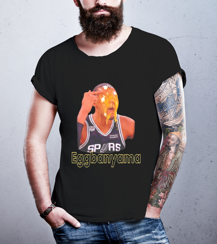 Eggbanyama Spurs Basketball Chaos Closet T-Shirt