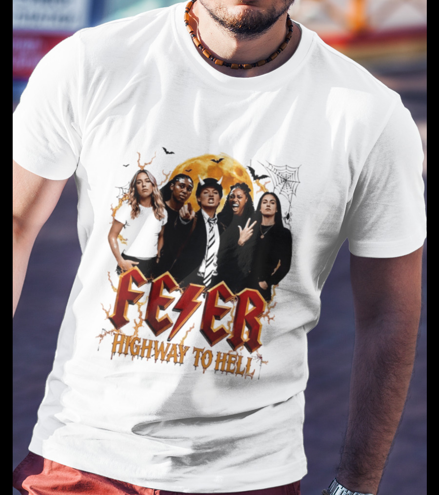 Indiana Fever Highway To Hell Halloween Fever T-Shirt