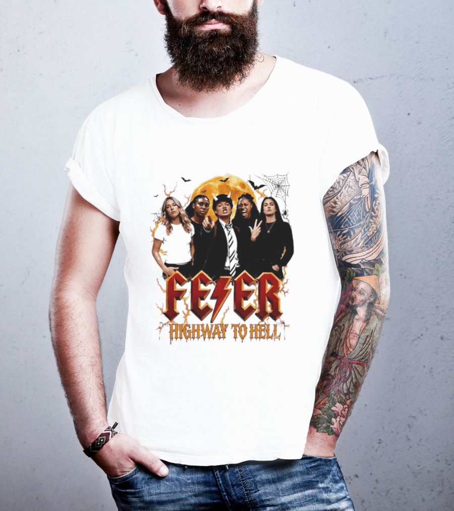 Indiana Fever Highway To Hell Halloween Fever T-Shirt