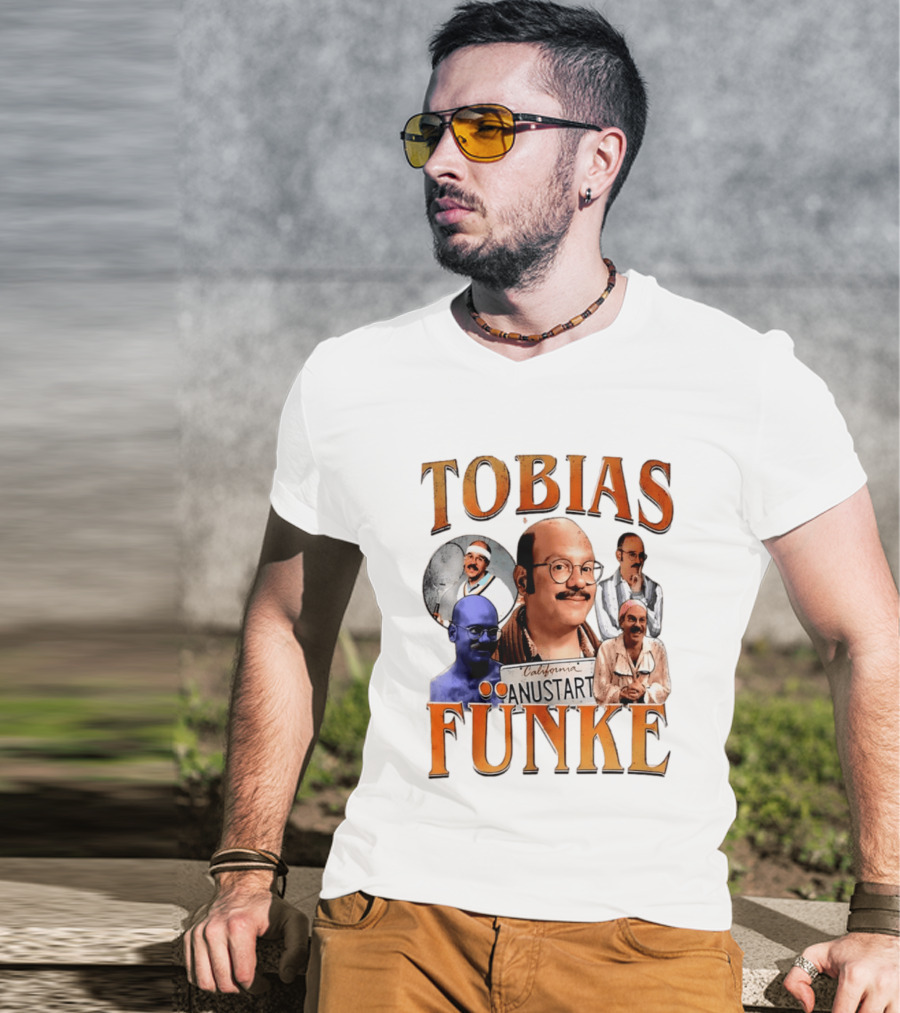Tobias Funke Anustart Arrested Development Character Compilation T-Shirt