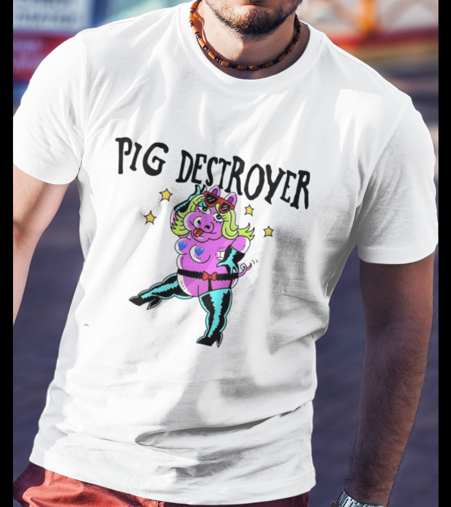 Pig Destroyer Miss Piggy Grindcore Metal Fashionable T-Shirt