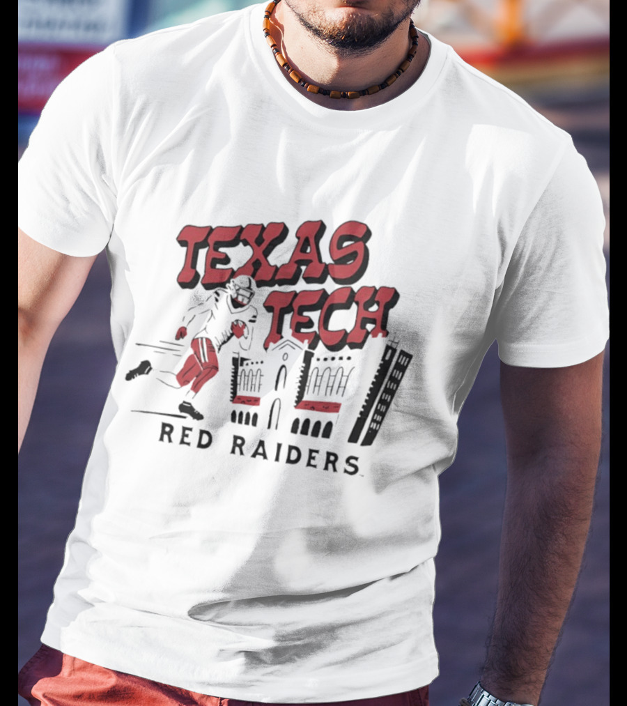 Texas Tech Red Raiders 2026 NCAA Football Player Running T-Shirt
