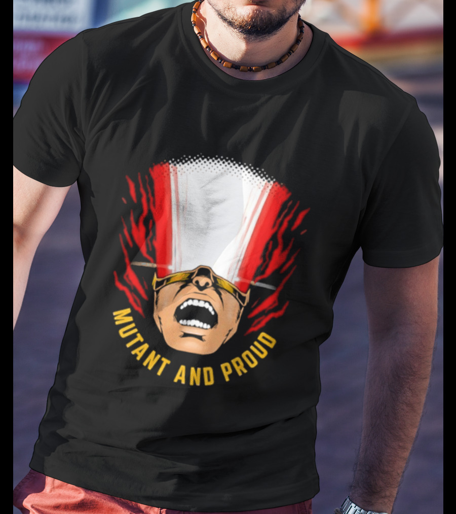 Cyclops Mutant And Proud X Men Marvel Eyebeams T-Shirt