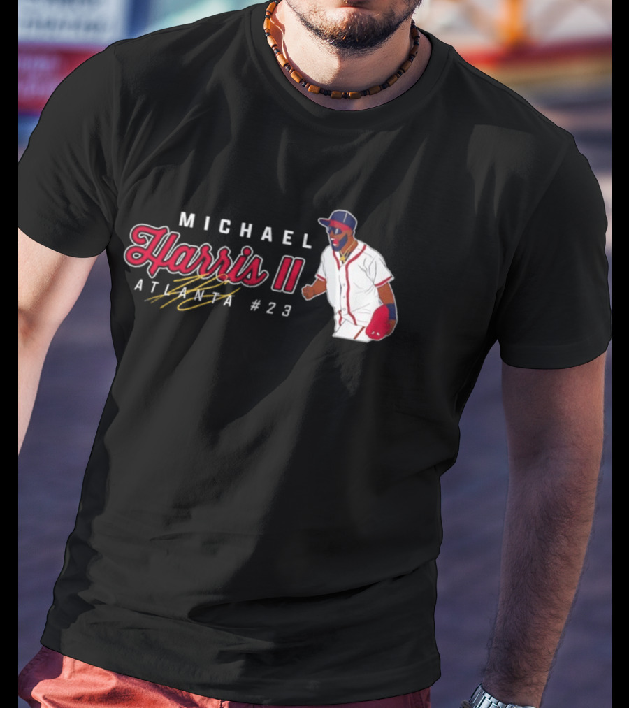 Michael Harris II Atlanta #29 Braves MLB 2026 T-Shirt