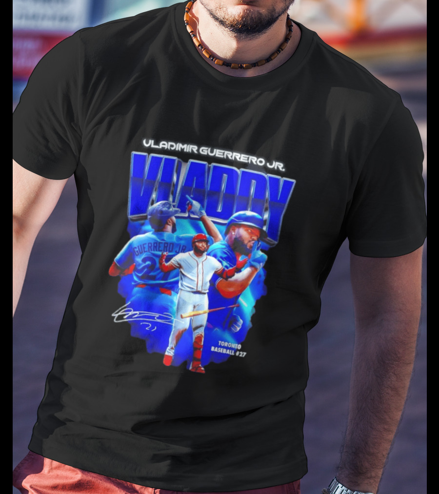Vladimir Guerrero Jr. Vladdy Toronto Baseball 2026 MLB T-Shirt