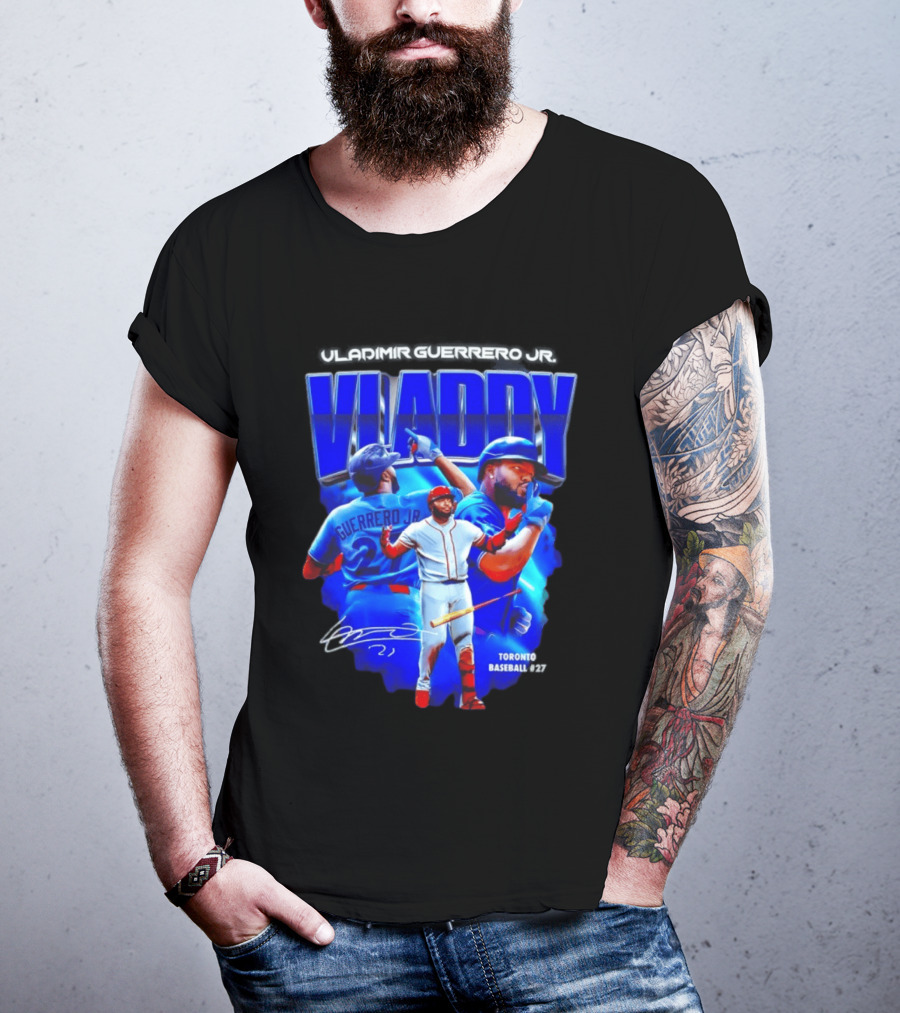 Vladimir Guerrero Jr. Vladdy Toronto Baseball 2026 MLB T-Shirt