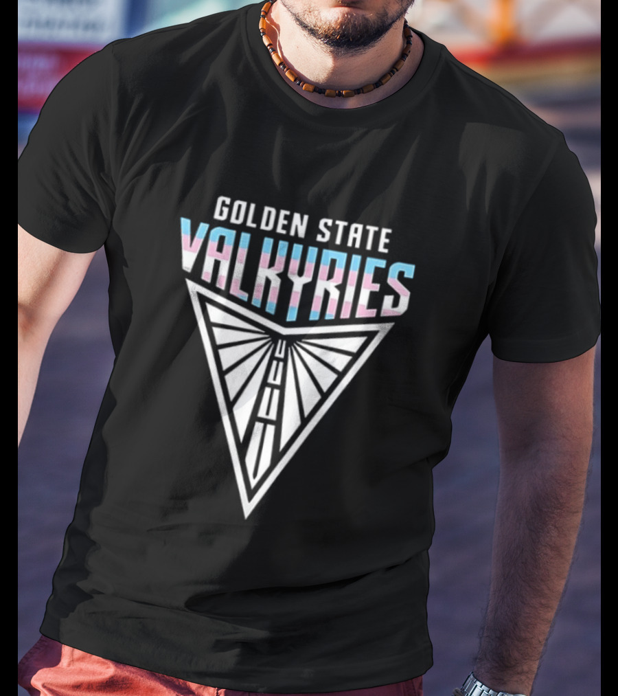 Golden State Valkyries Trans Flag T-Shirt
