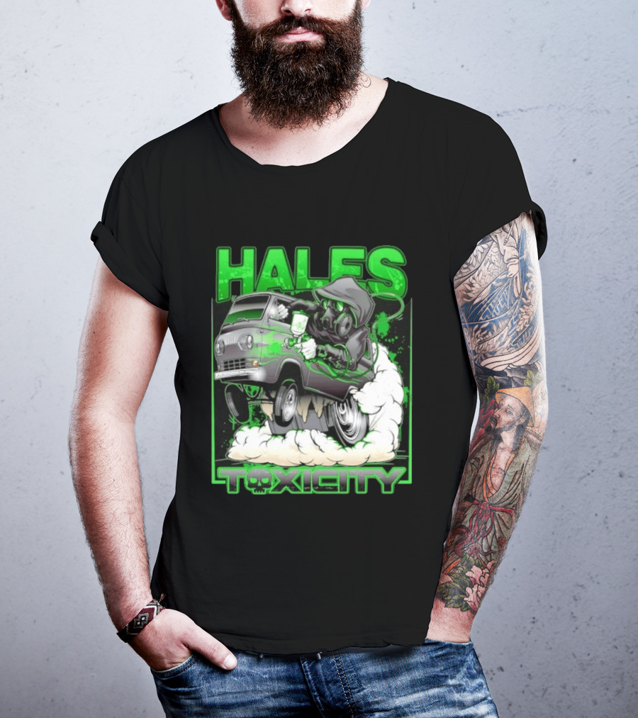 Hales Toxicity Gas Mask Graffiti Van Street T-Shirt