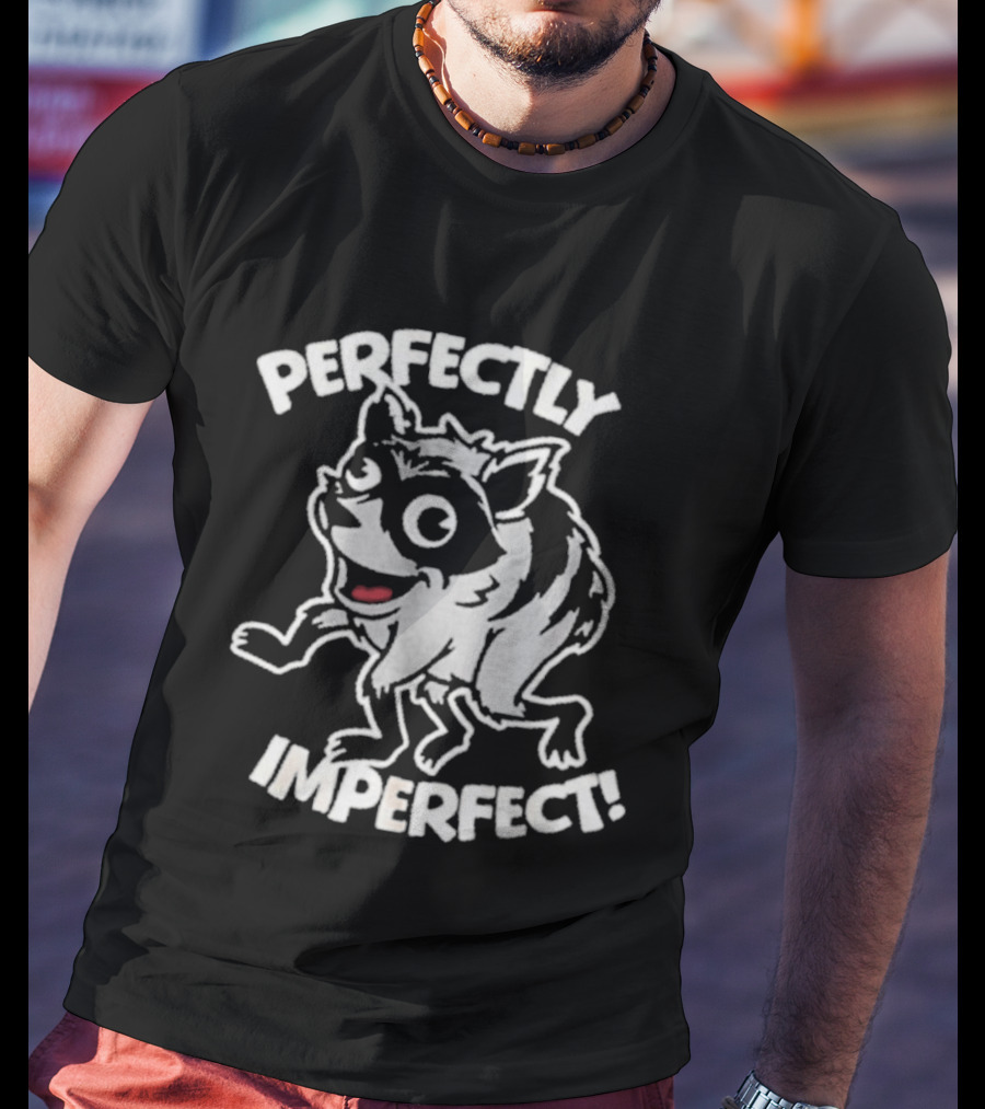 Jimothy Perfectly Imperfect Cartoon Character Fun T-Shirt