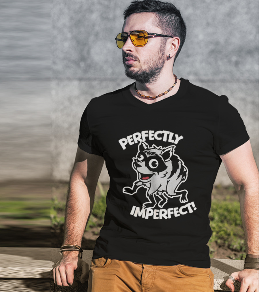 Jimothy Perfectly Imperfect Cartoon Character Fun T-Shirt