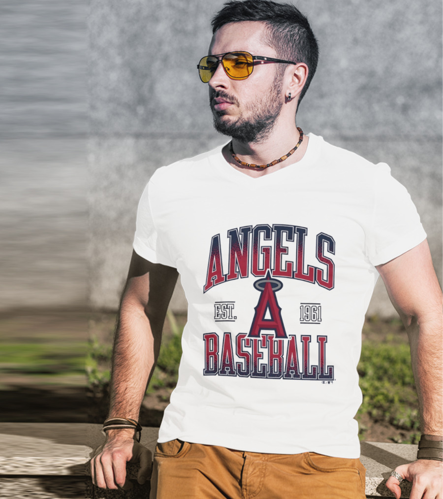 Angels Baseball Est 1961 Los Angeles Angels T-Shirt