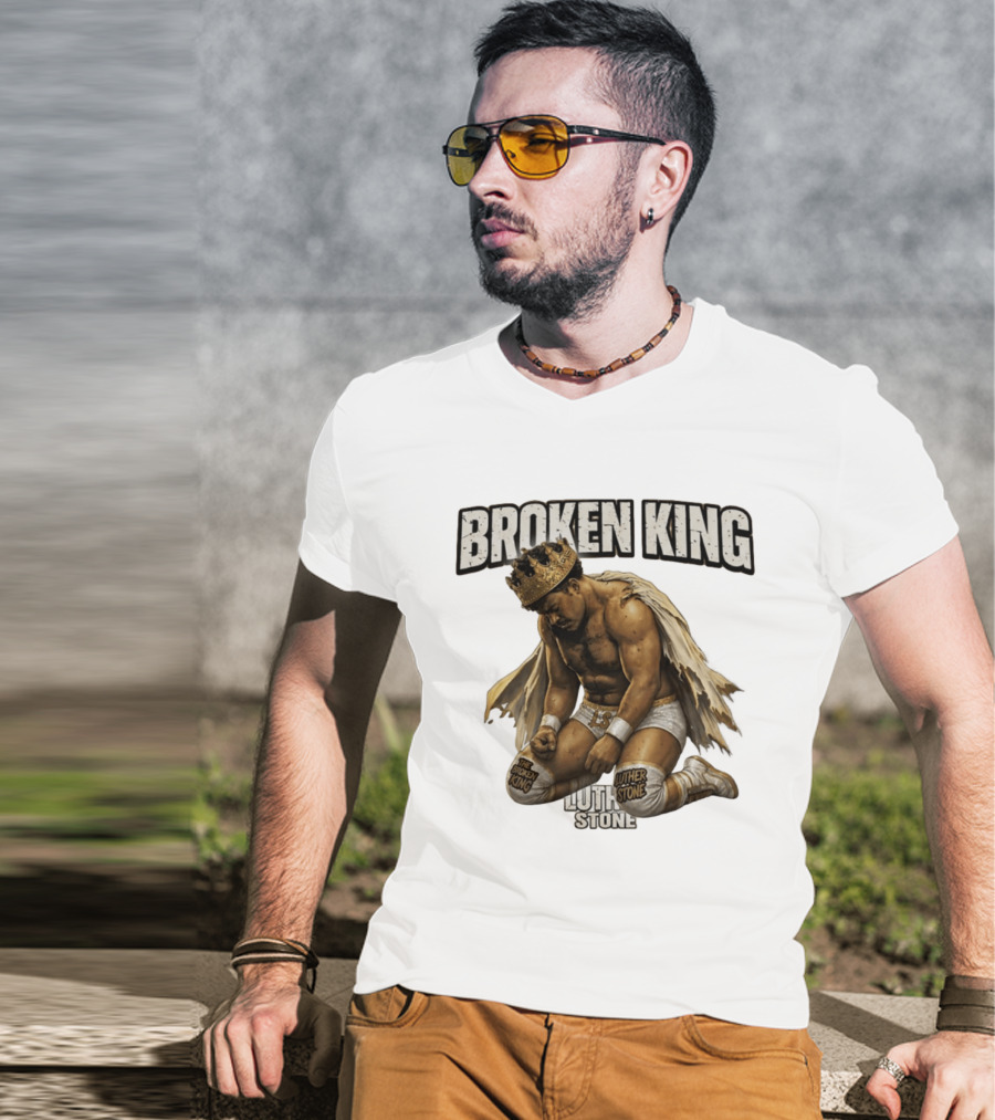 Broken King Luther Stone Wrestling Champion T-Shirt