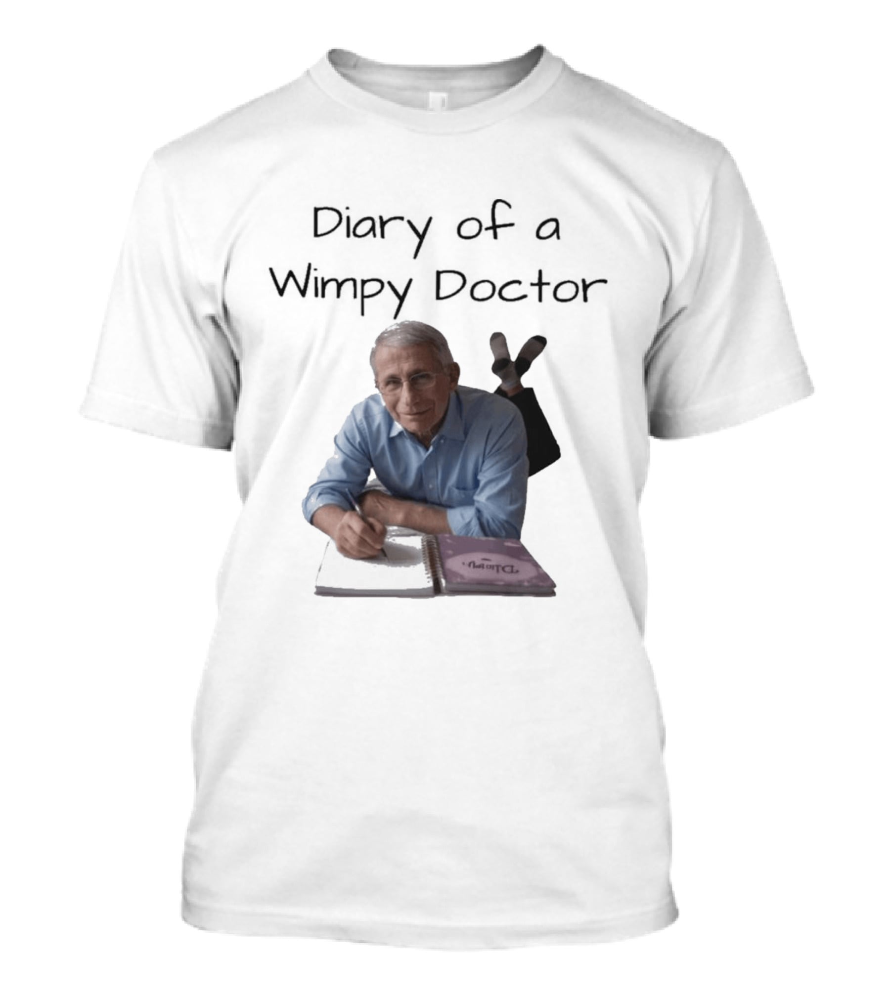 Diary Of A Wimpy Doctor Funny Meme T-Shirt