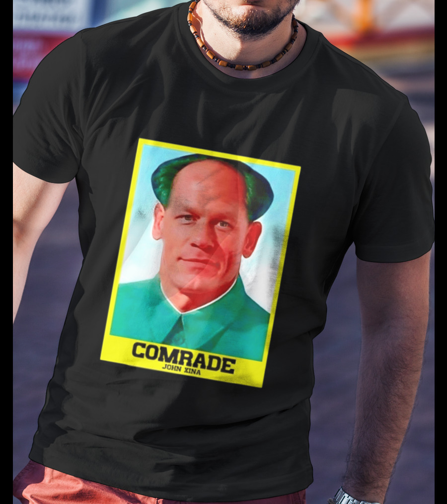 Comrade John Xina Meme Mao Zedong Parody Image T-Shirt