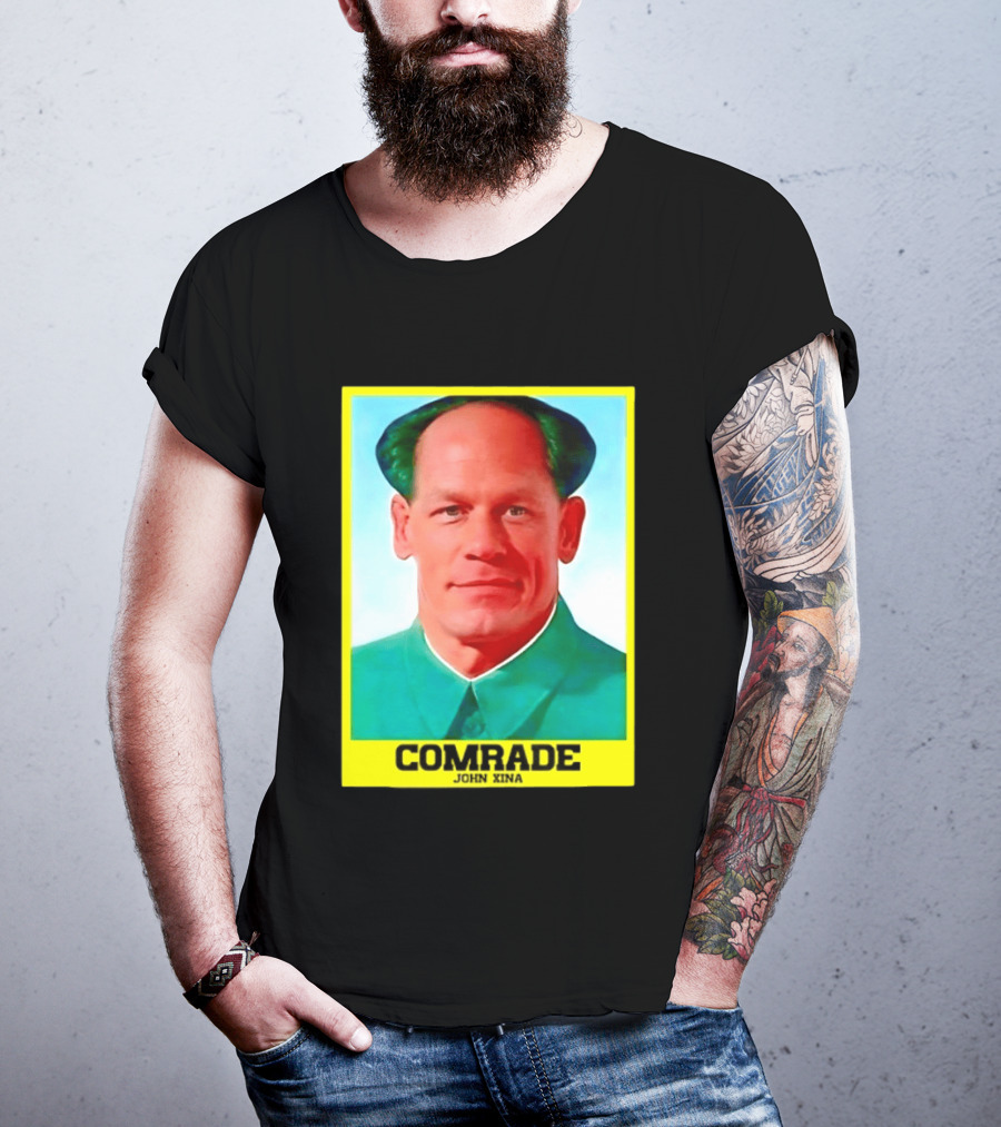 Comrade John Xina Meme Mao Zedong Parody Image T-Shirt