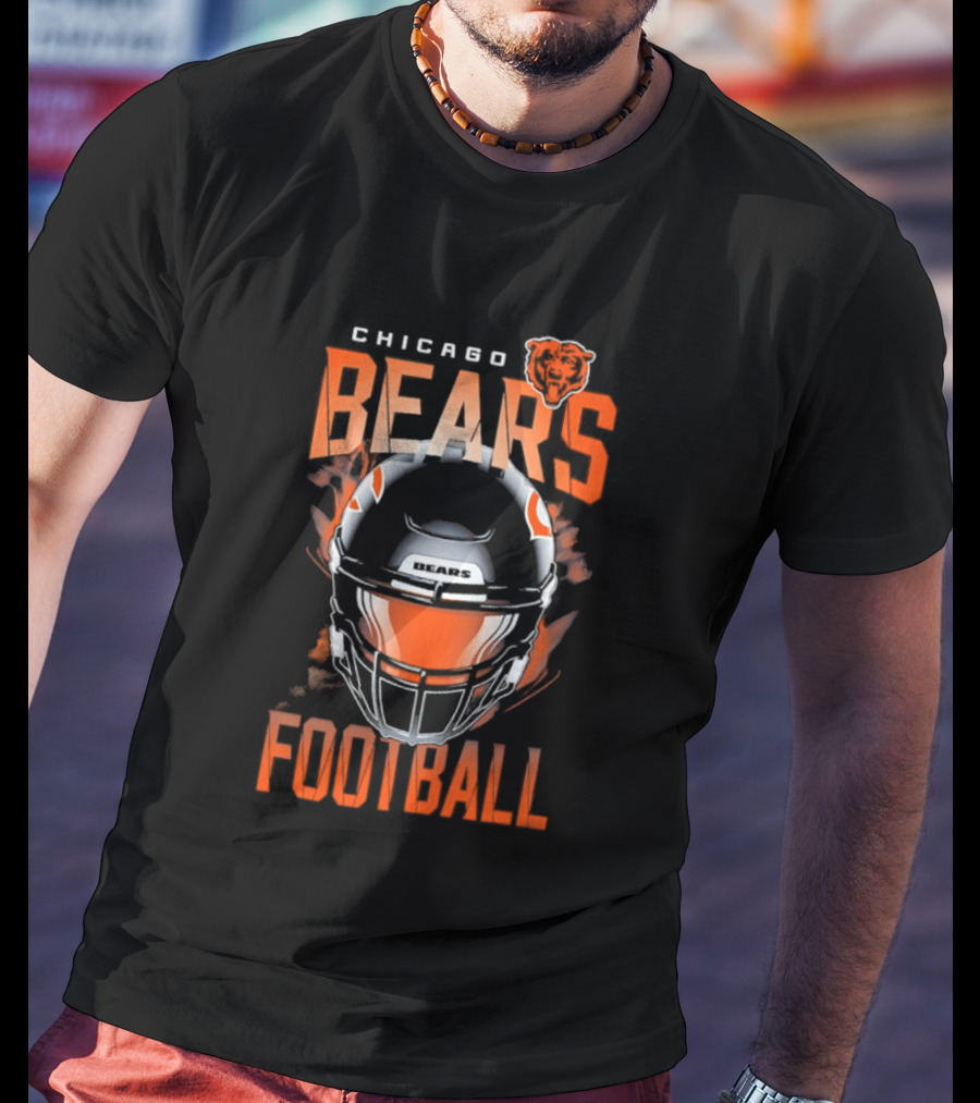 Chicago Bears Football Helmet 2026 Season T-Shirt