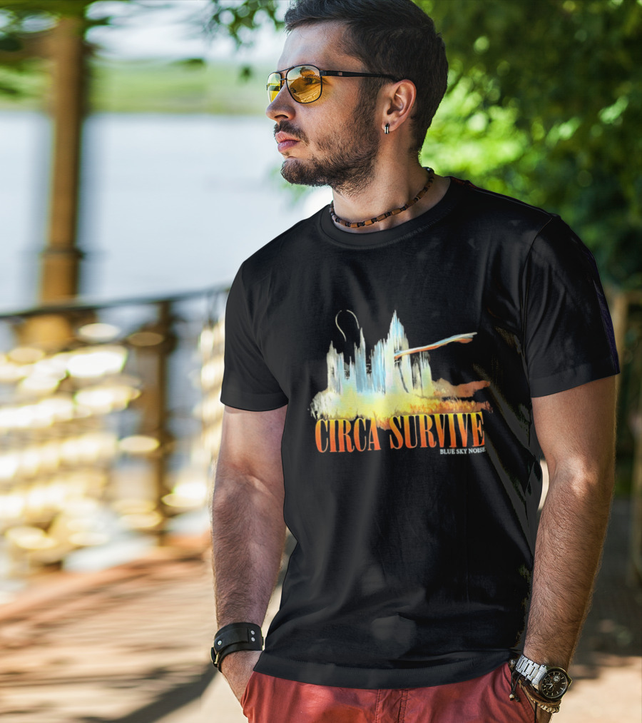 Circa Survive Blue Sky Noise Album T-Shirt