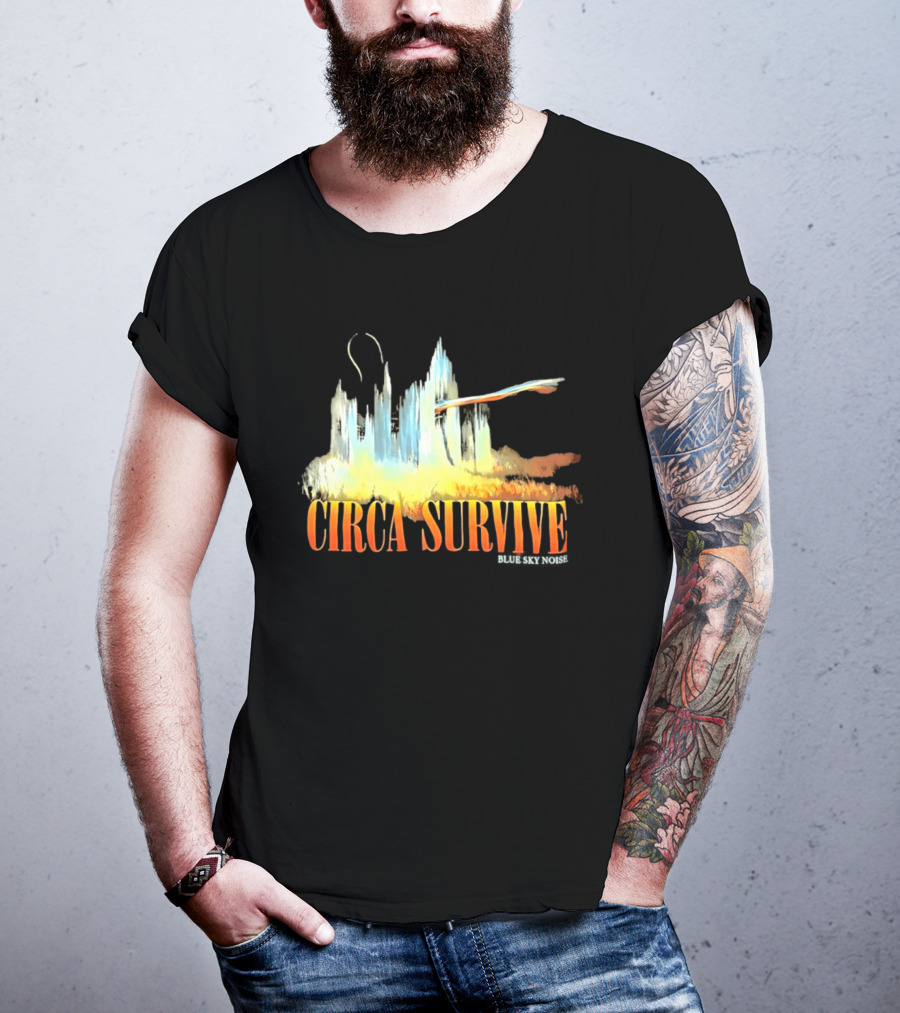 Circa Survive Blue Sky Noise Album T-Shirt