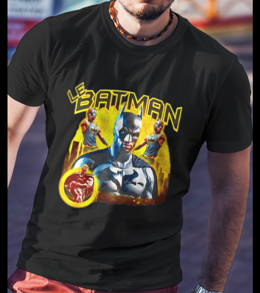 LeBron James LeBatman Crossover Philadelphia 76ers Basketball T-Shirt